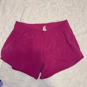 Lululemon Athletica Fuchsia shorts